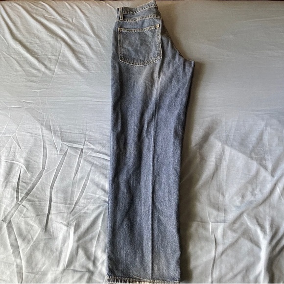 Levi’s SilverTab Jeans Mens 33x34 Wide Leg Baggy Y2K Skater Grunge Distressed - Picture 7 of 11